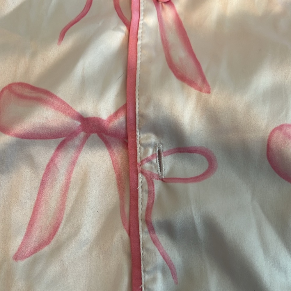 Hamner Hill x Flourish in Frills | Bigger The Bow Pajama Set - Picture 2 of 3